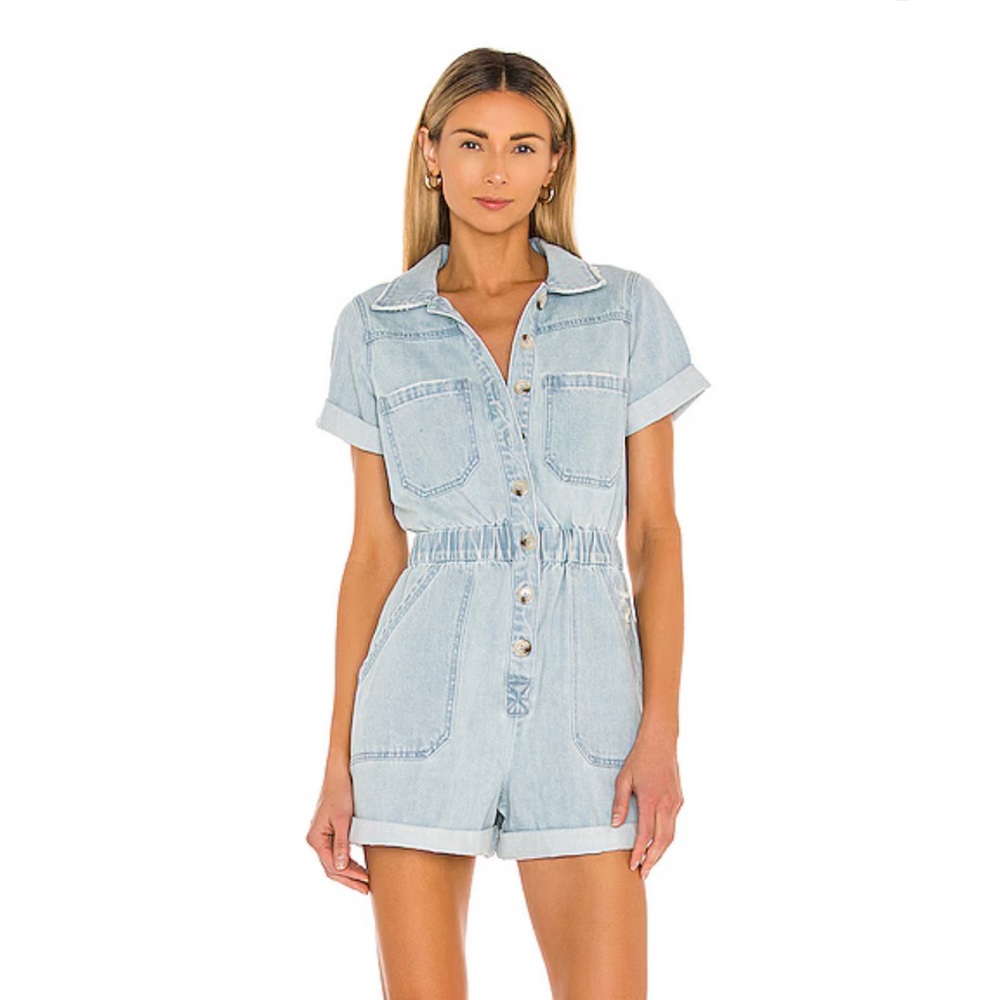 Show Me Your MuMu Cannon Romper in Dockside